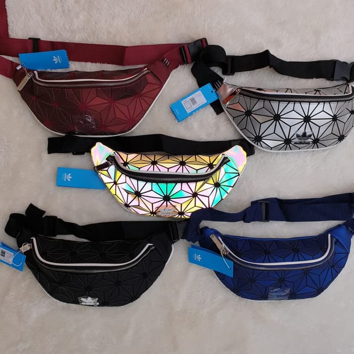 Tas Waistbag Adidas 3D Issey Miyake Waist Bag Selempang Adidas Dazzle