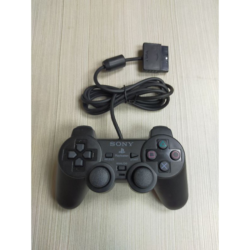 Jual STIK STICK PS2 GETAR TW HITAM | Shopee Indonesia