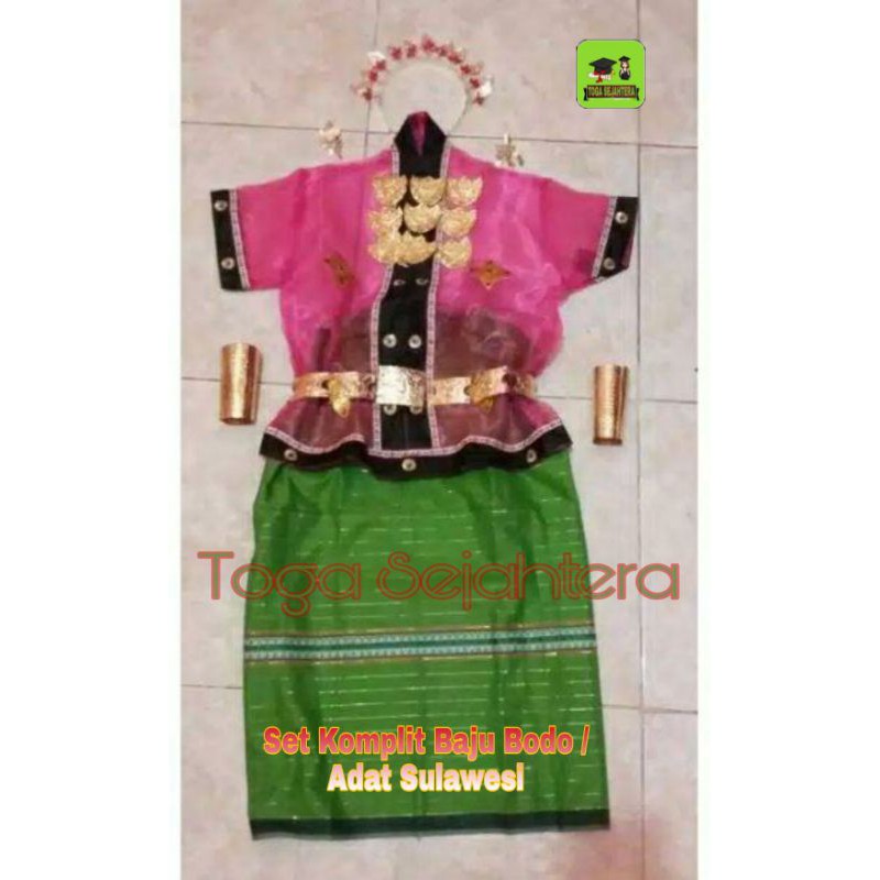 Jual Baju Bodo Baju Adat Sulawesi Makasar Shopee Indonesia