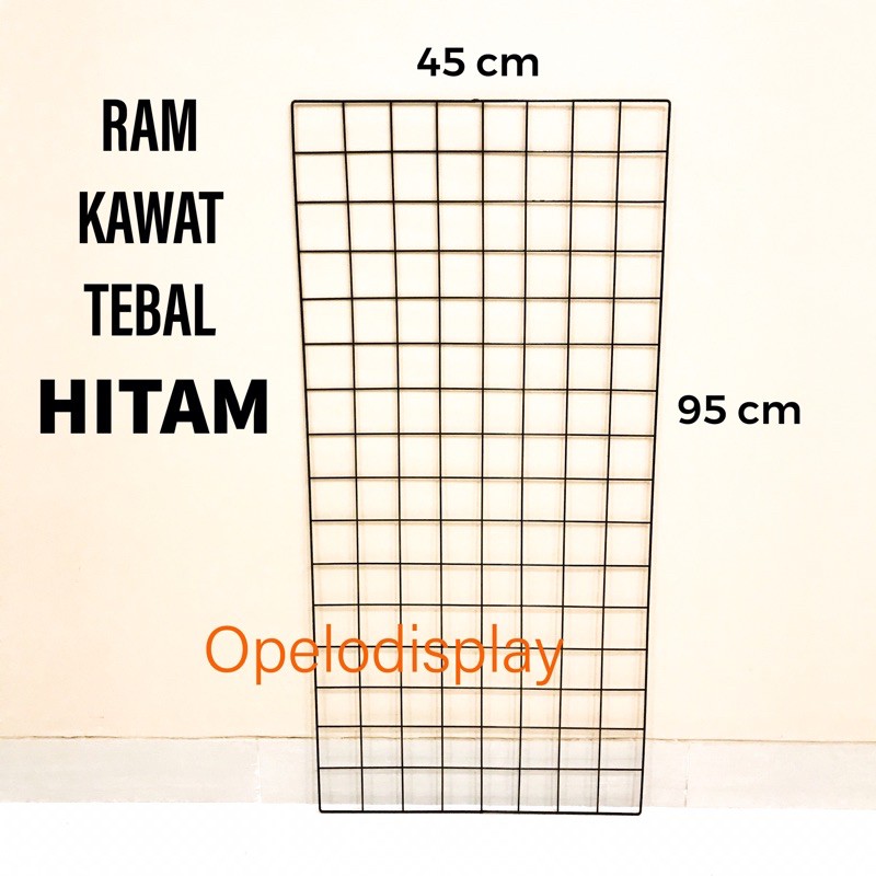Jual JARING RAM KAWAT 45 x 95 HITAM | Shopee Indonesia
