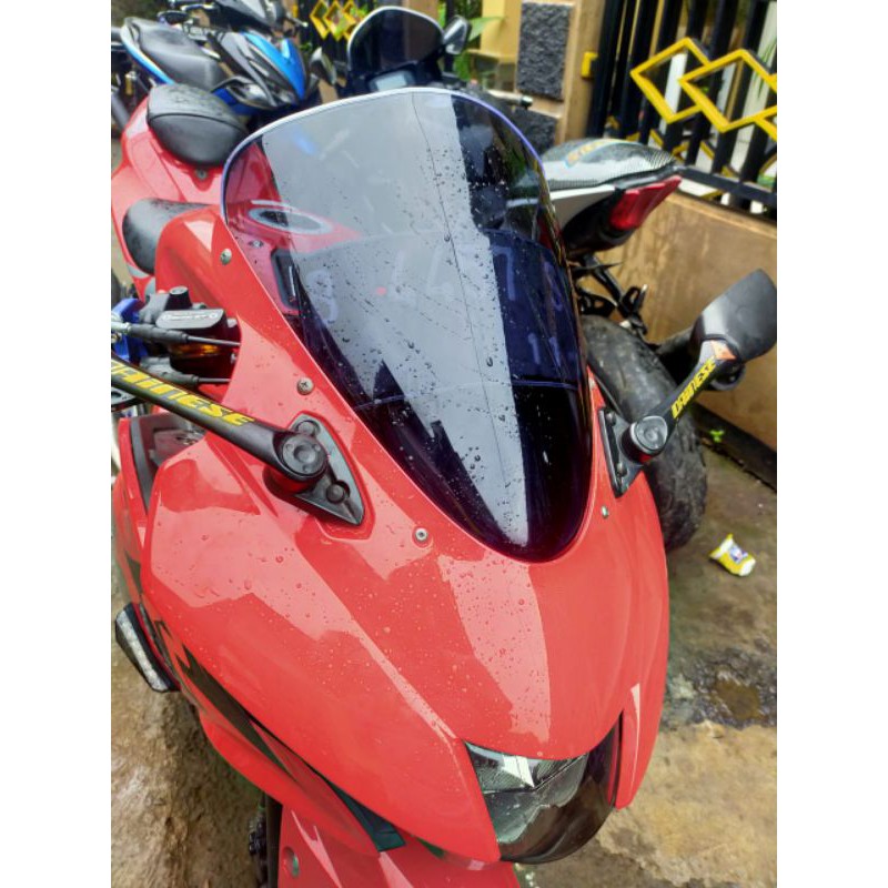 Jual Windshield Model MRA GSX R150 PNP Tebal 3mm | Shopee Indonesia