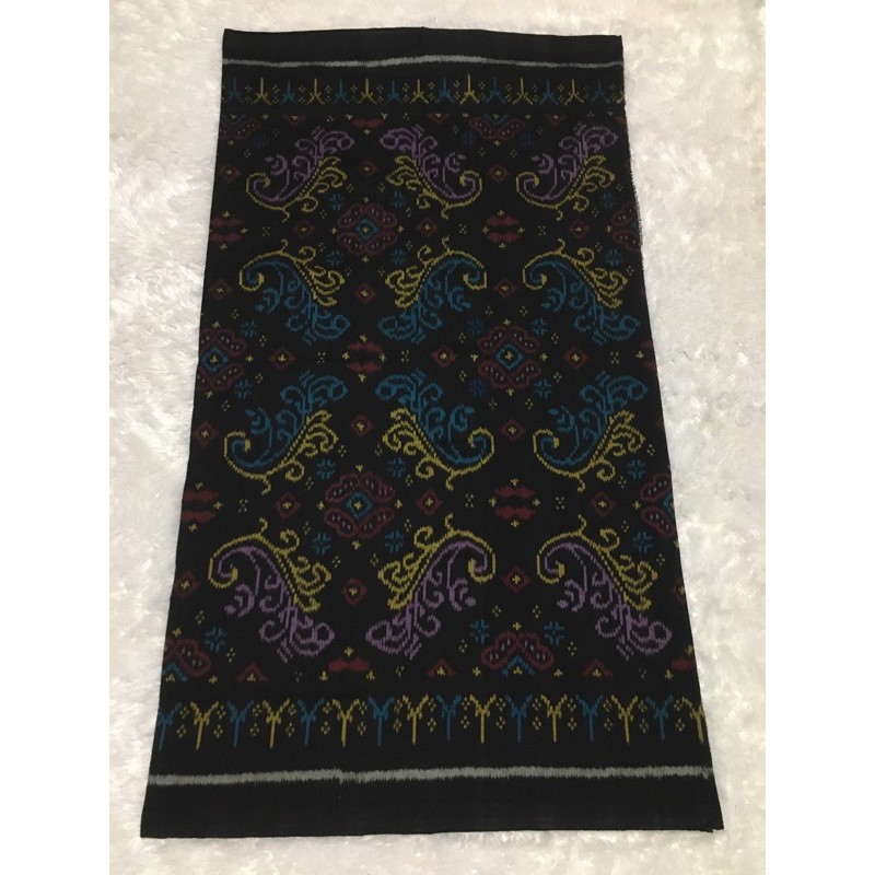 Jual Kamen Endek / Kain Endek Warna Hitam | Shopee Indonesia