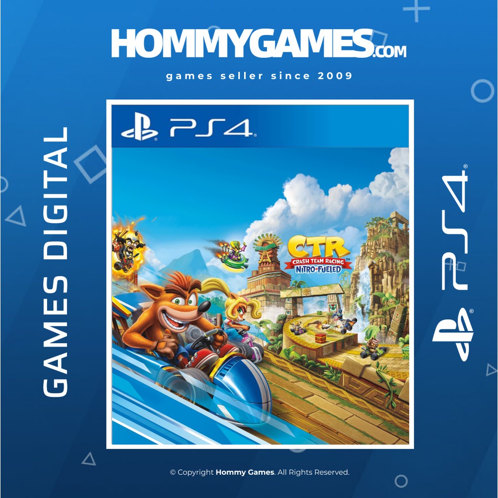 Jual Crash Team Racing Nitro Fueled PS5 & PS4 Digital Games Shopee