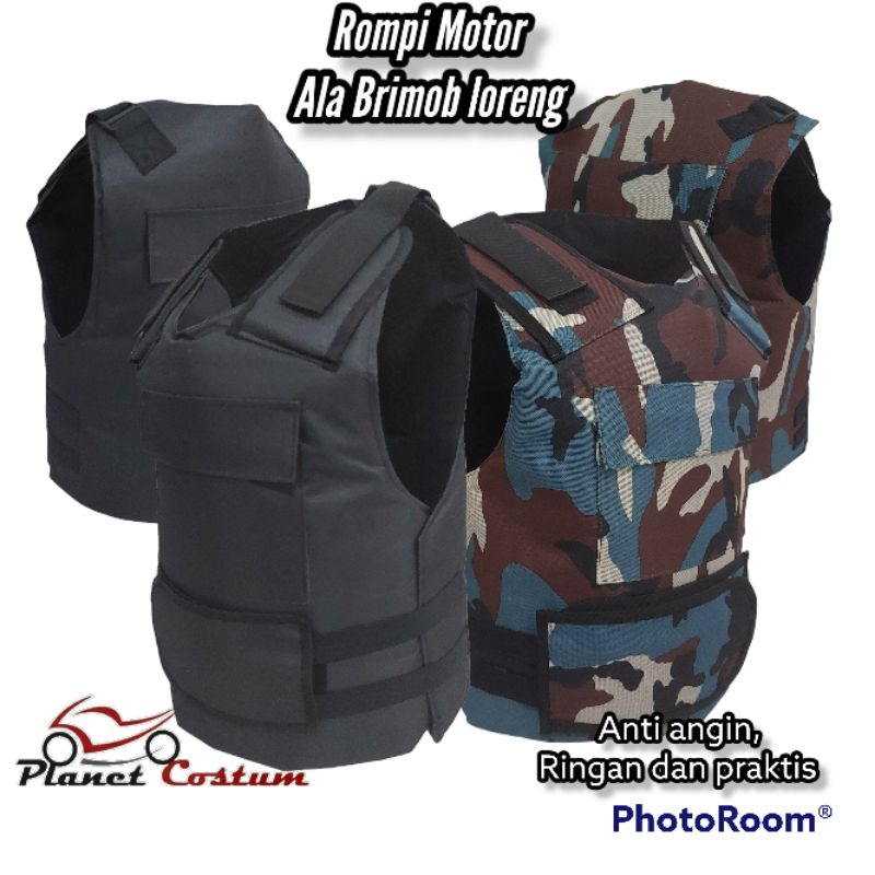 Jual airsoft designer bulletproof vest fashion hip hop rapper rompi pria -  Kota Bekasi - Shaqill Store