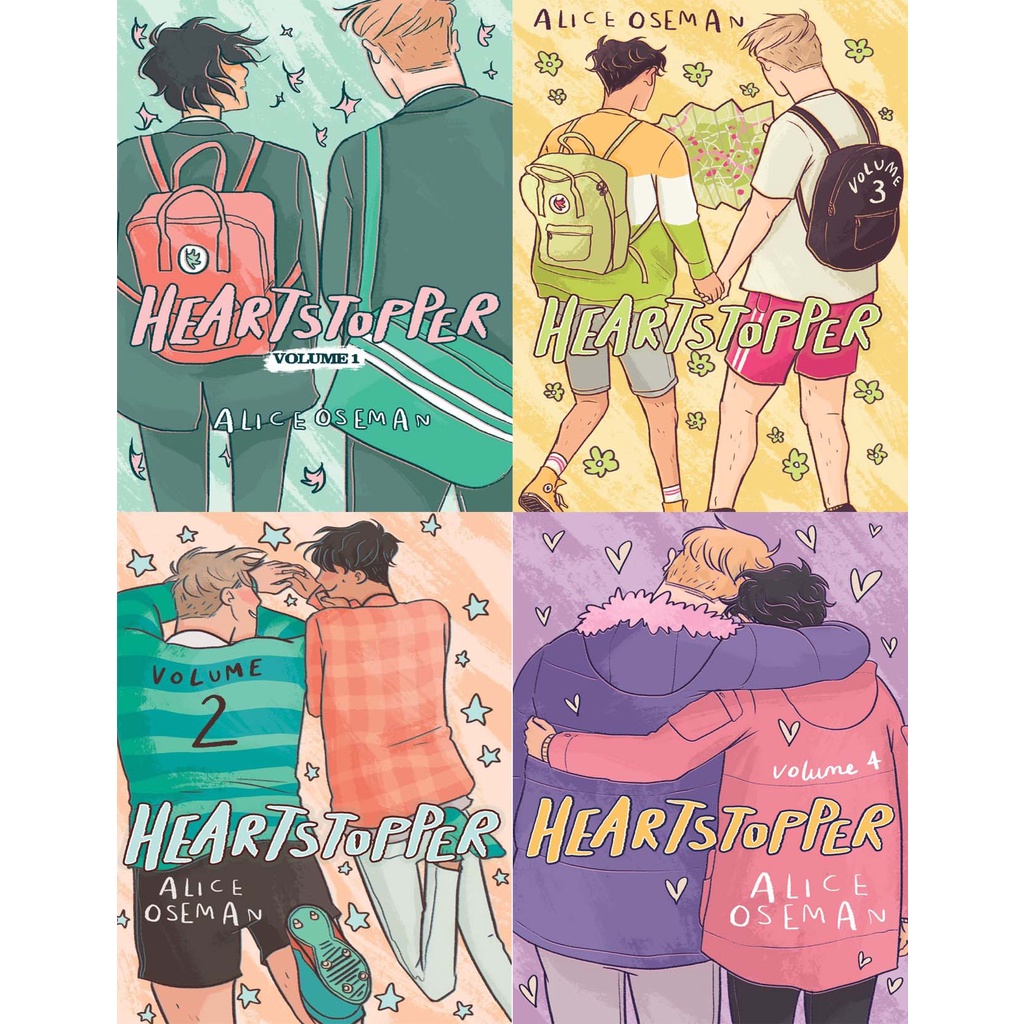 Jual Heartstopper All Volume By Alice Oseman (4 Buku) | Shopee Indonesia