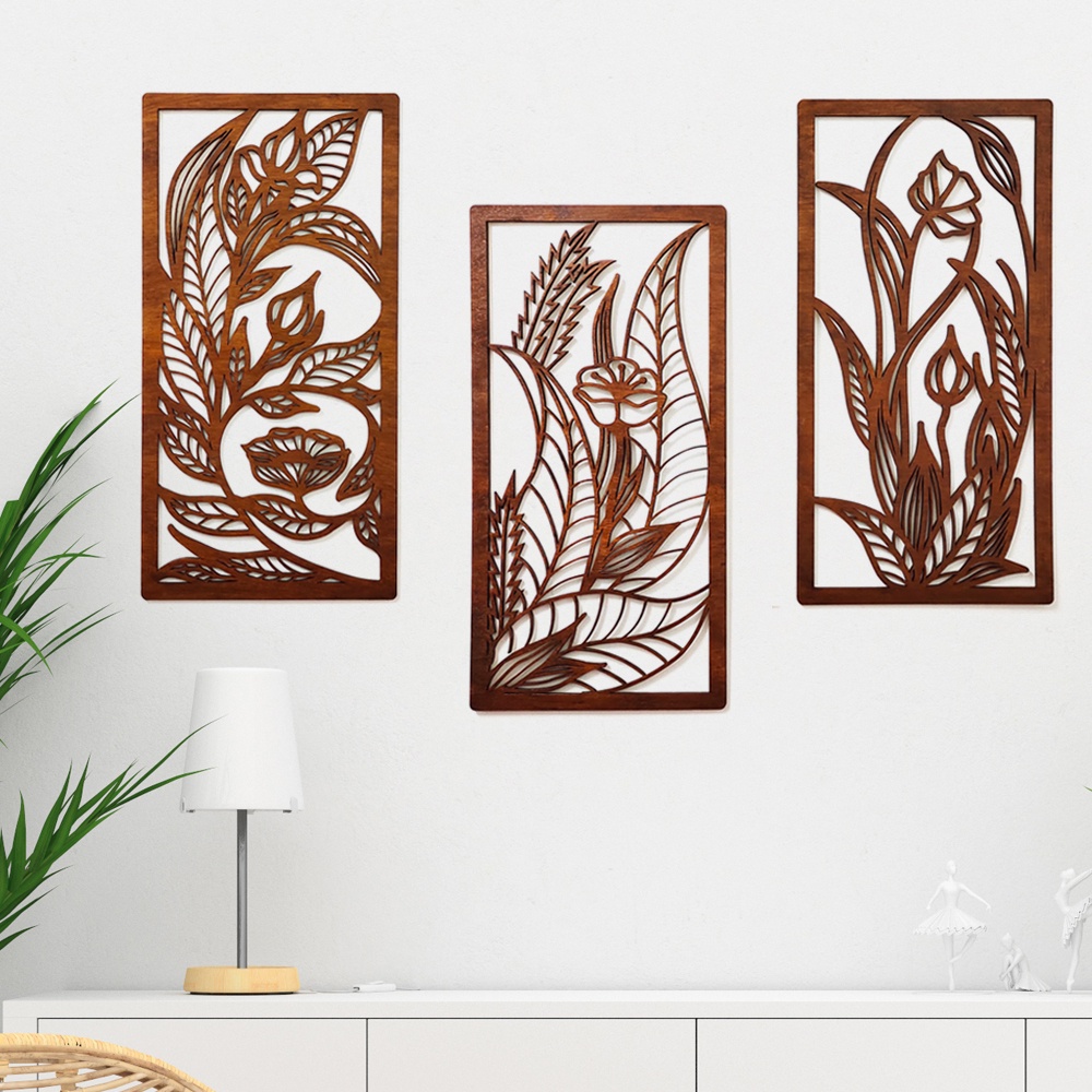 Jual Hiasan Dinding Kayu Aesthetic Dekorasi Ruang Tamu I Hiasan Dinding