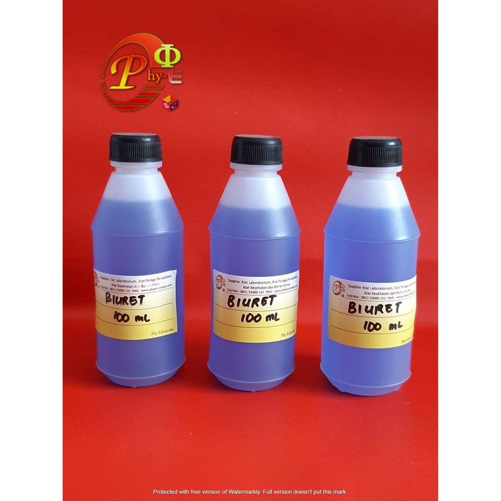 Jual Biuret 100ml / Larutan Biuret 100ml / Reagen Biuret / Biuret ...