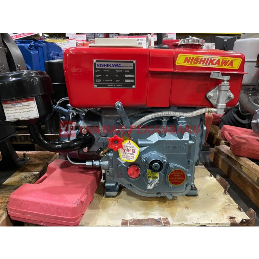 Jual Mesin Diesel / Engine Diesel Nishikawa R 175 A (7hp) | Shopee ...