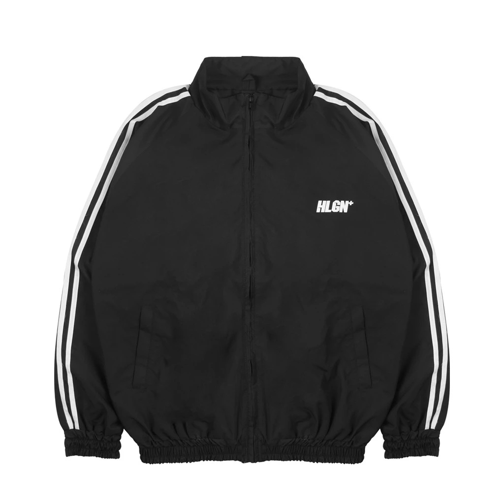 Hooligans Jacket Tracktop Linea Lyte - Black