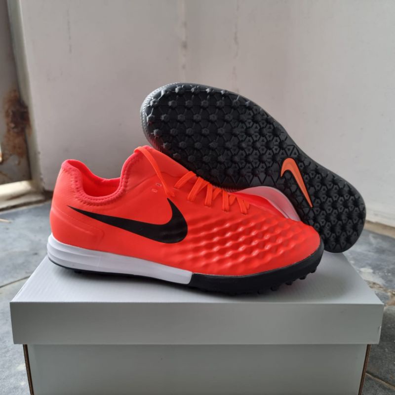 Jual Sepatu Futsal Nike Magista X Finale II Red Orange TF TURF Shopee Indonesia