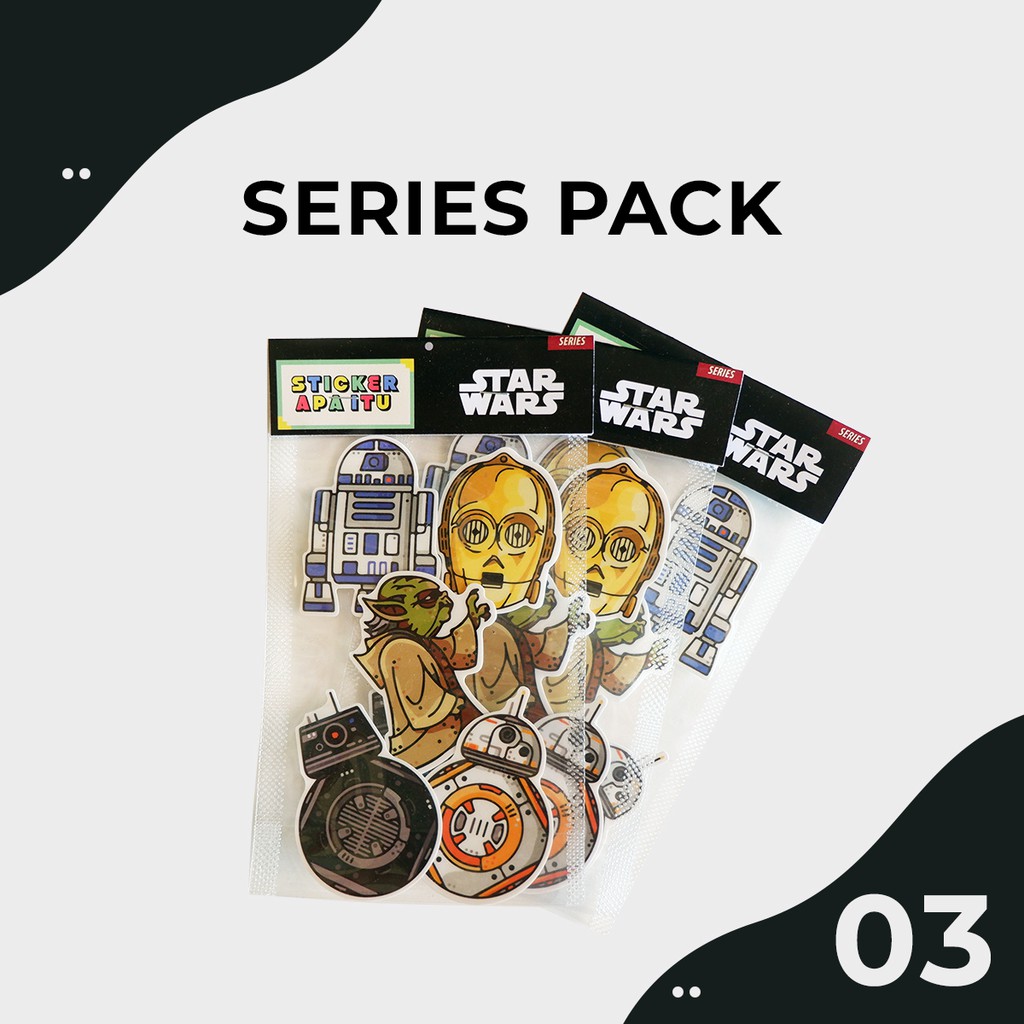 Jual STICKER STAR WARS (B) SERIES PACK | Shopee Indonesia