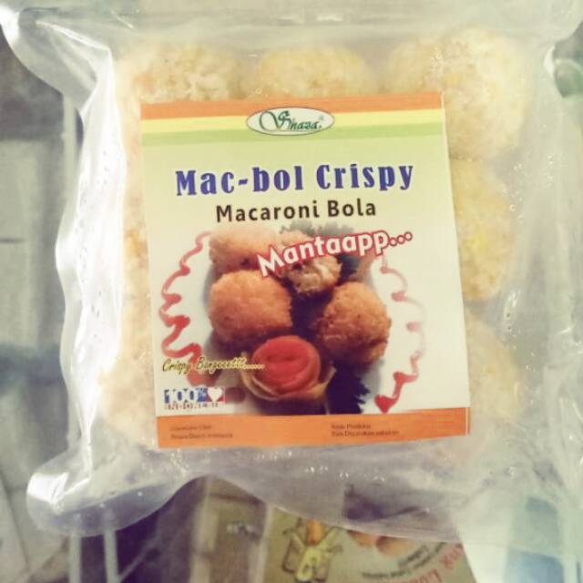Jual Macaroni Ball Cryspi Isi 9 200gram Makaroni Bila Krispi Macbol