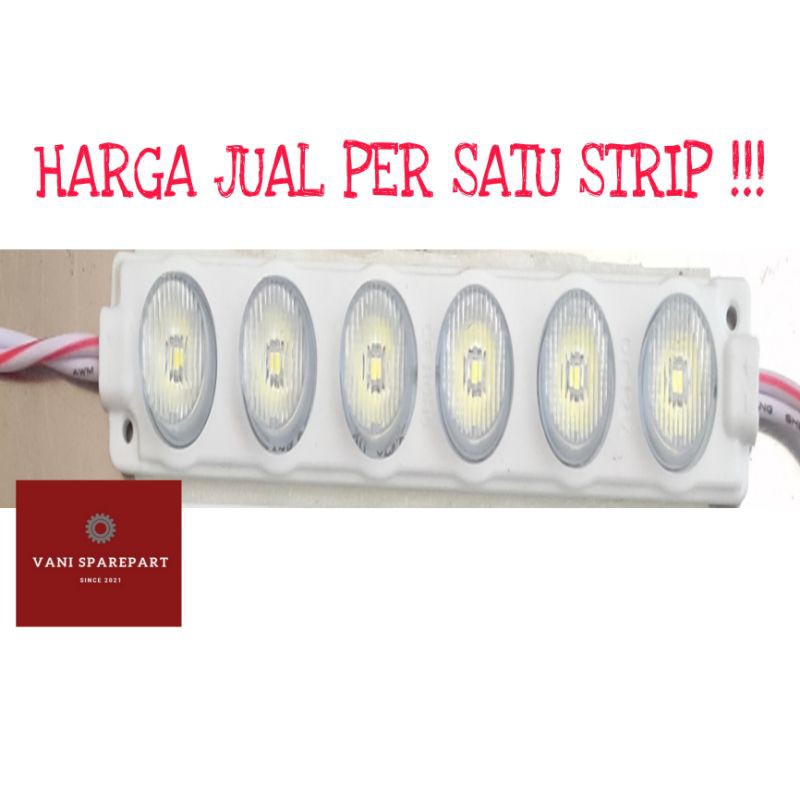 Jual Lampu Led Renteng 6 Mata Putih Biru Modul Module | Shopee Indonesia