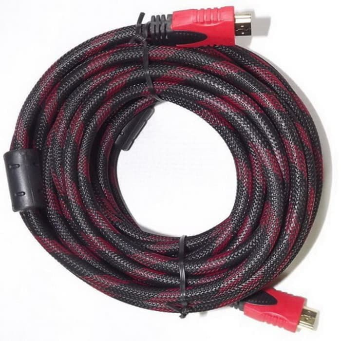 Jual Kabel Hdmi To Hdmi 10 Meter Jaring Tebal Berkualitas SOLO MICRO