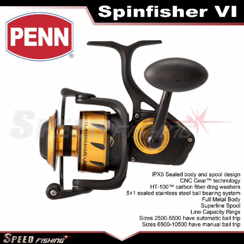 Promo Reel Penn Spinfisher VI 3500 - Jakarta Utara - Tokopancingsepitbiru