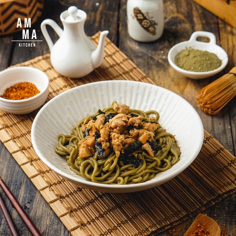 Jual Mie Matcha - Gluten free - 1 box isi 3 porsi - AM MA Kitchen ...