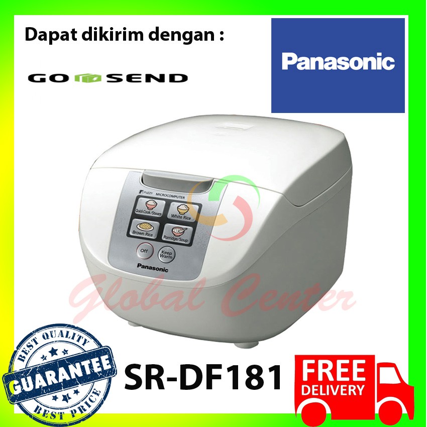 Jual Panasonic Rice cooker Digital SRDF181 (PINK) Shopee Indonesia