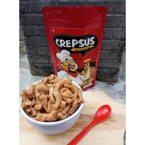 Jual STOK BARU Crepsus keripik Usus 90gram | Shopee Indonesia