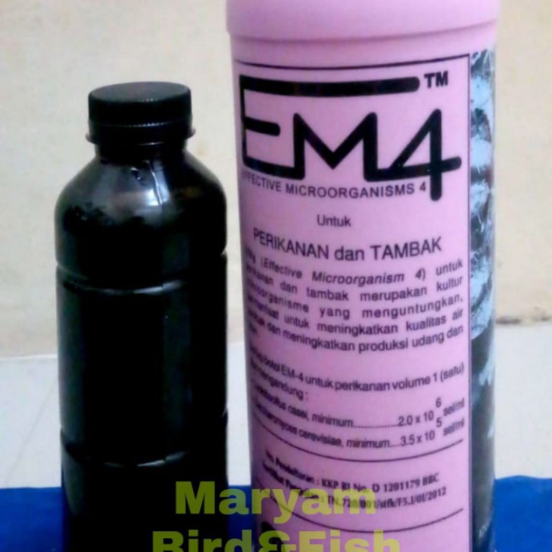 Jual EM4 PERIKANAN+MOLASE 330ML (paket hemat) | Shopee Indonesia