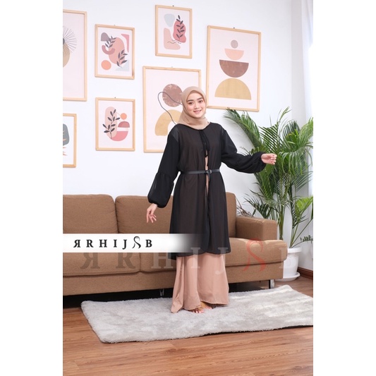 Jual Reyna Outer | outer panjang | set gamis dan outer | inner dress ...