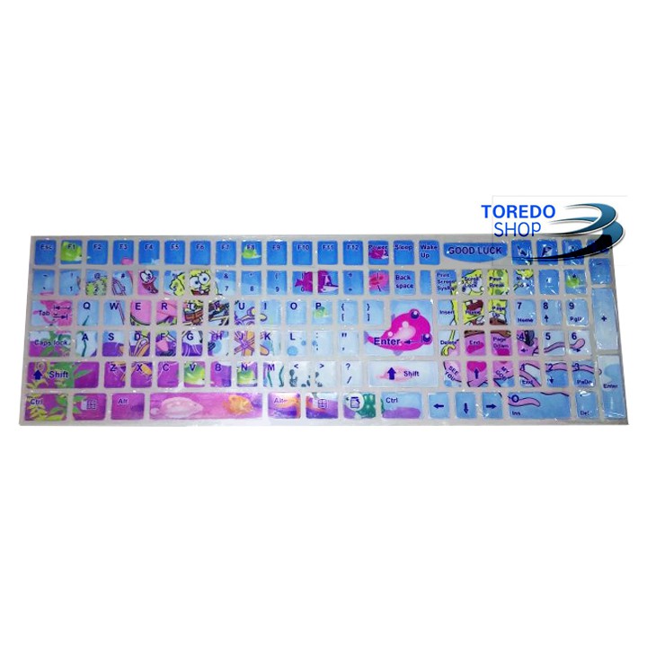 Jual Keyboard Sticker / Stiker Keycaps Keyboard Notebook / Laptop / PC ...