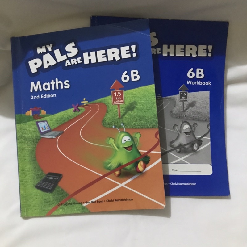 Jual Paket My Pals Are Here Maths 6B Textbook Dan Workbook | Shopee ...