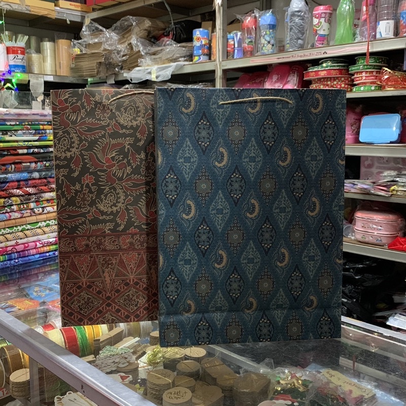 Jual Paper Bag Batik XL Tebal | Shopee Indonesia