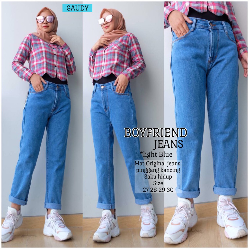 Boyfriend hot sale jeans shopee