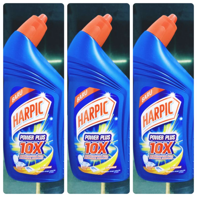 Jual Harpic Pembersih Toilet 450ml x 3 ( ORIGINAL ) label rusak ...