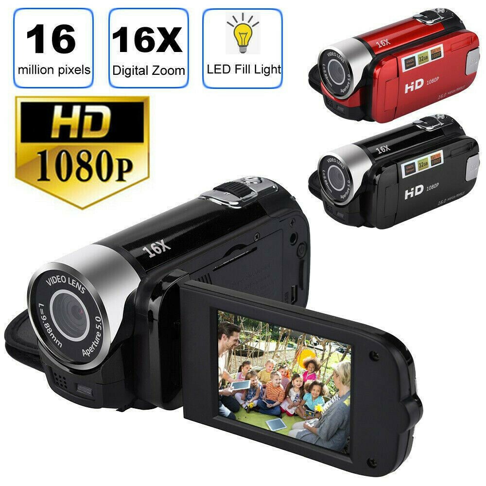 Jual Handycam Video Kamera Digital 1080P 2.7inch 16x LCD Rotation