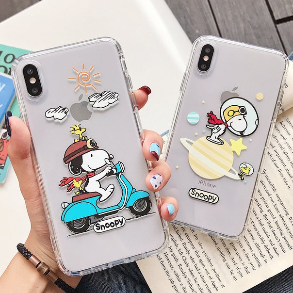 Jual Softcase Anticrack Snoopy Aesthetic For All Type Hp Anticrack