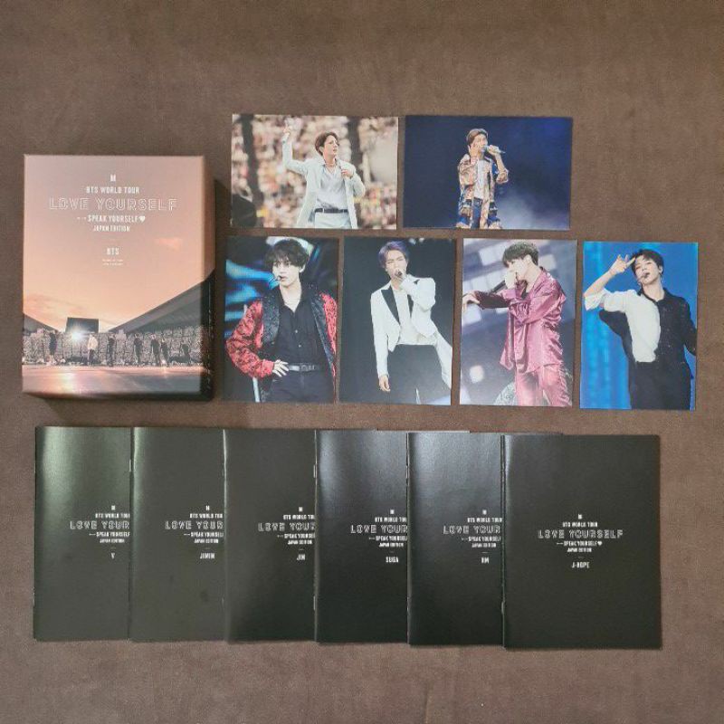 BTS Speak Yourself Dvd Set With Suga Photocard BTS WORLD