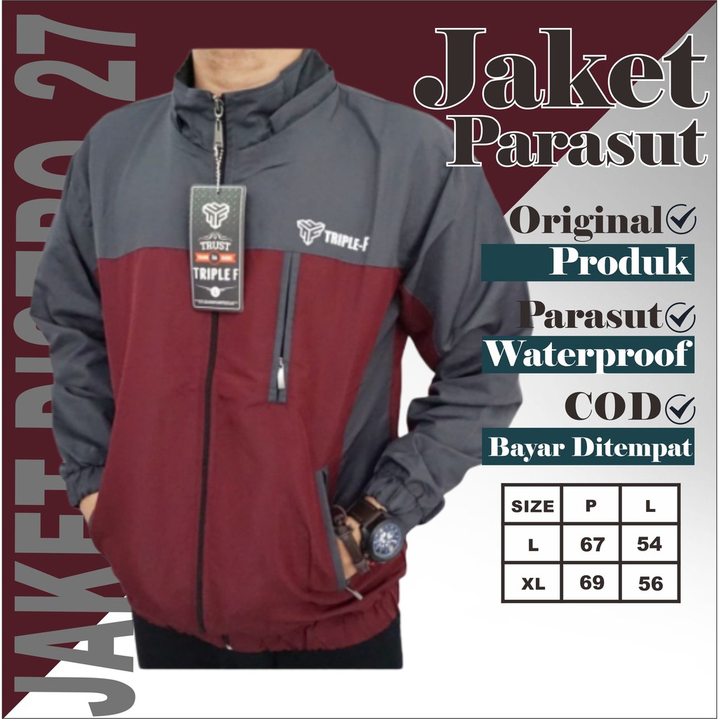 Jual JAKET PRIA OUTDOOR WATERPROOF JACKET HOODIE ANTI AIR MURAH TASLAN ...