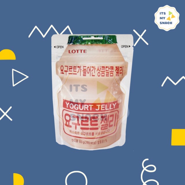 Jual LOTTE YOGHURT JELLY KOREA (NON HALAL) Shopee Indonesia
