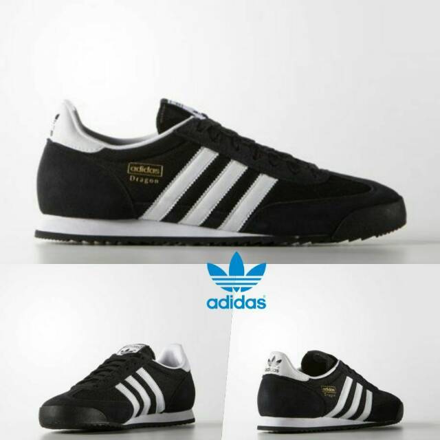 Adidas dragon G16025 black white original bnib indonesia