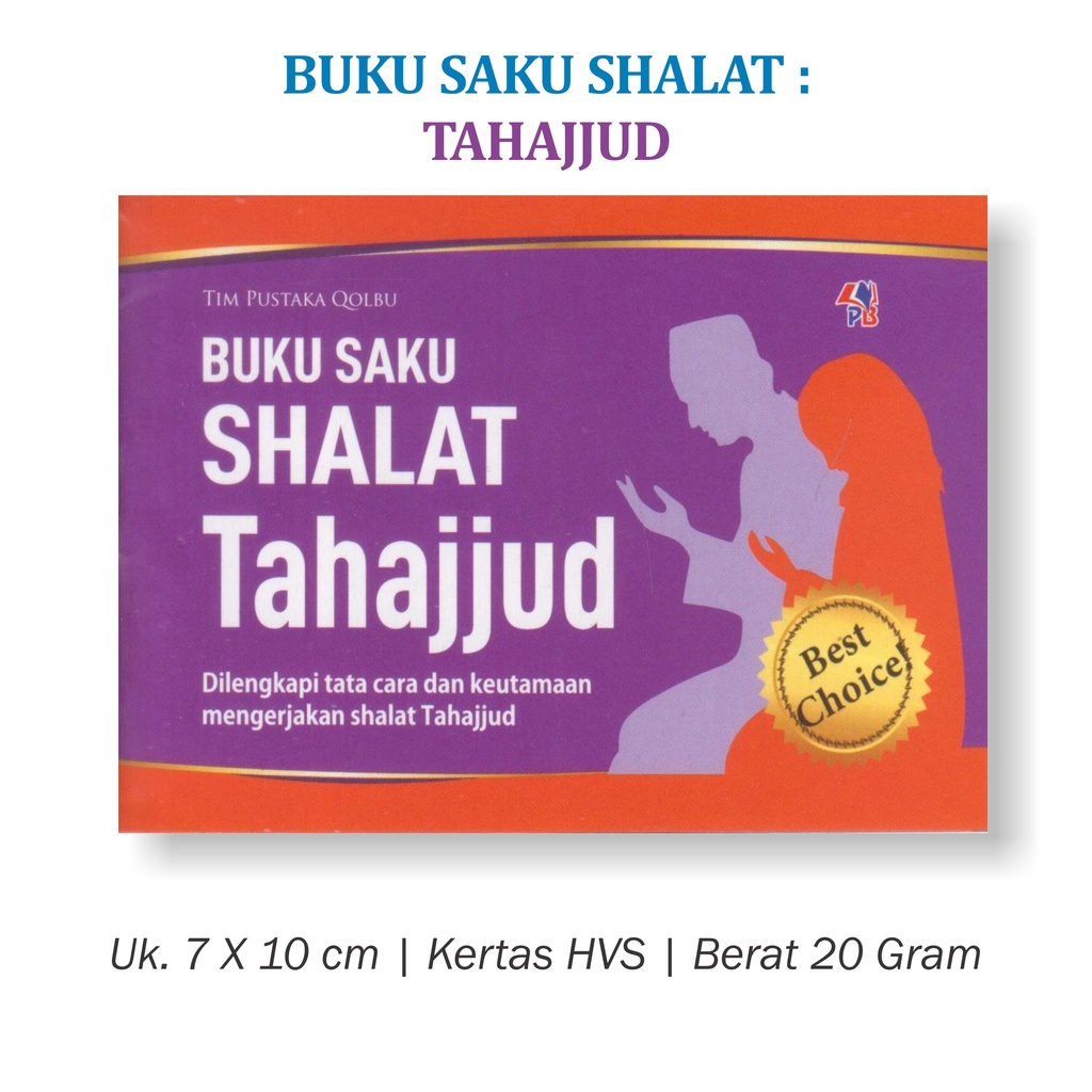 Jual Buku Saku Shalat Tahajjud Dhuha Dan Hajat Dilengkapi Tata Cara Dan ...