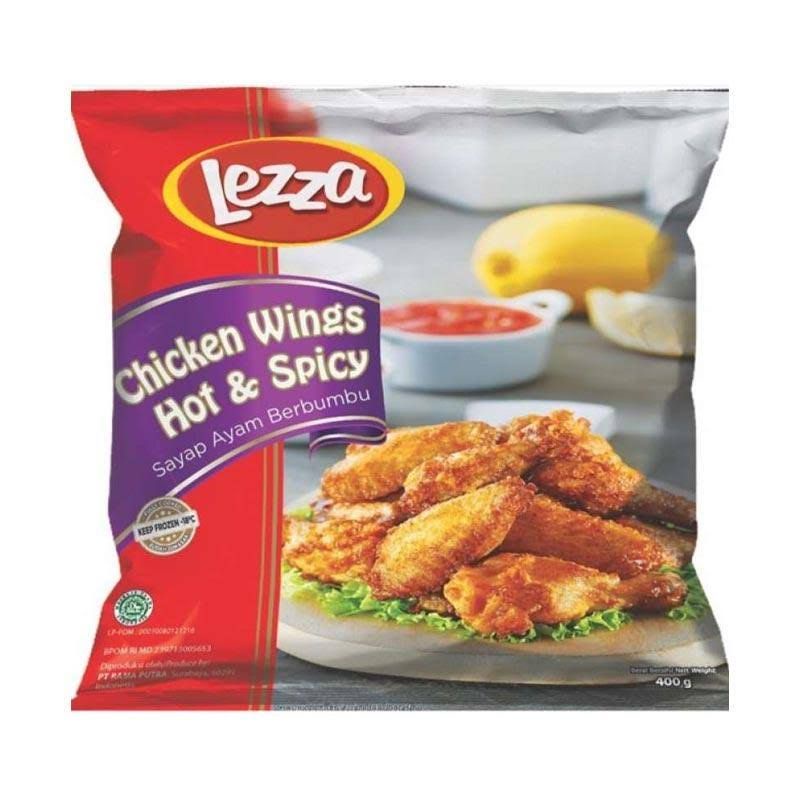 Jual Lezza Chicken Wings Hot & Spicy | Shopee Indonesia