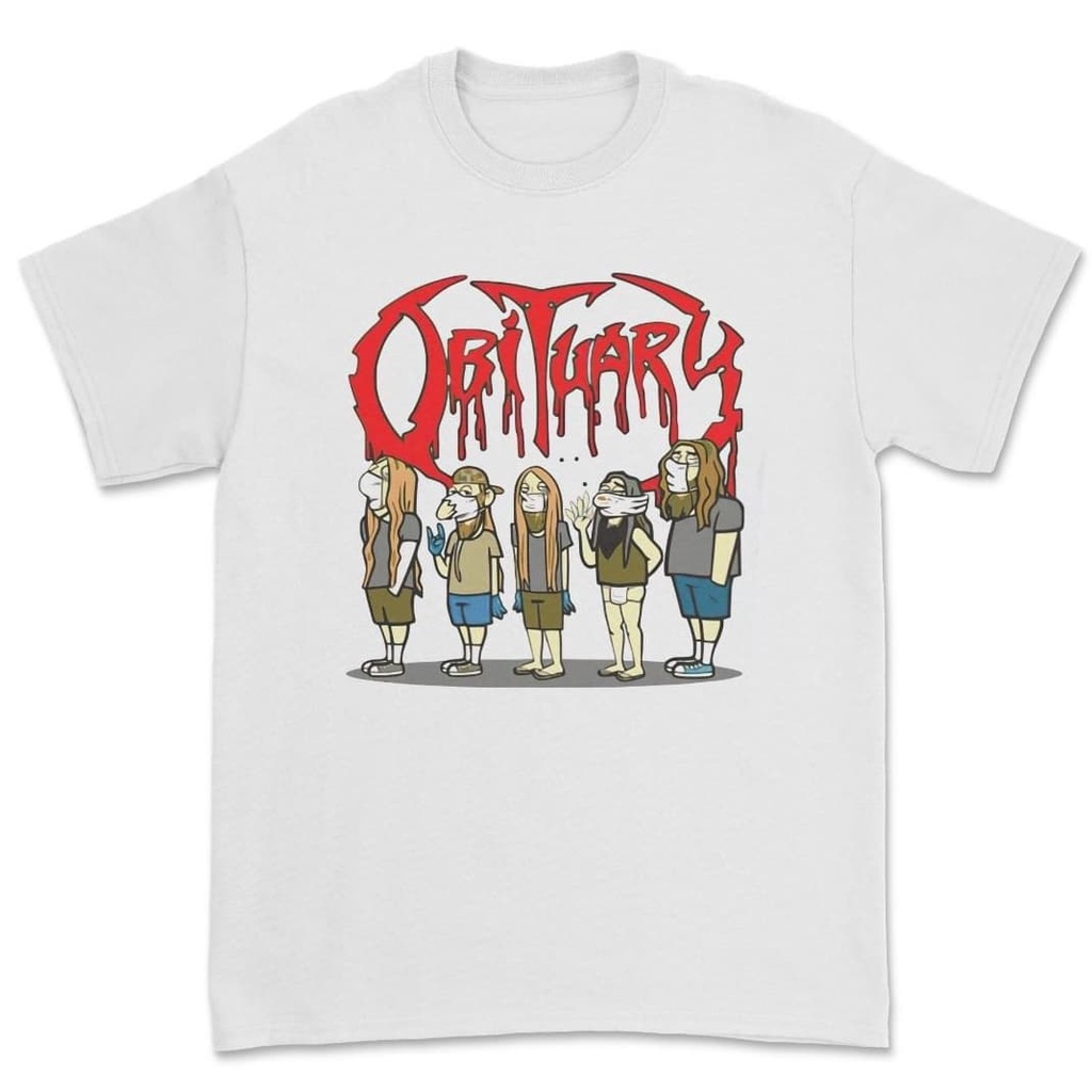 Jual Kaos Band Obituary - Mask | Death Metal | Merch | tshirt | Unisex