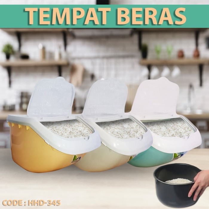 Jual Kontainer Beras - Mini Rice Container - Wadah Beras Mini | Shopee ...