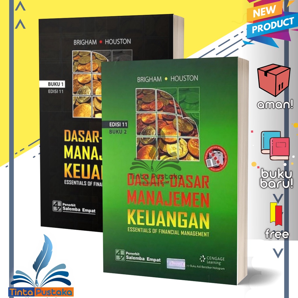 Jual Dasar Dasar Manajemen Keuangan Edisi 11 ; Brigham Huston (Buku 1 ...