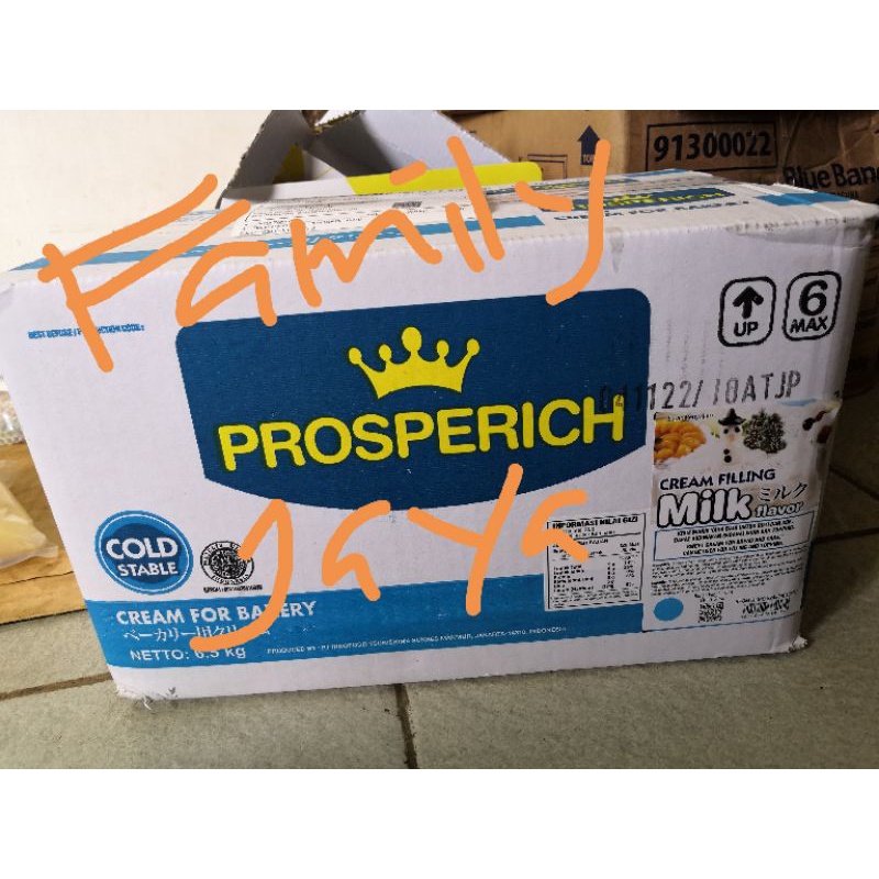 Jual Prosperich Butter cream milk 1dus 6,5kg | Shopee Indonesia