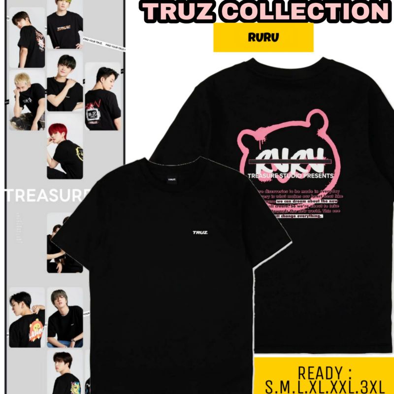 Jual KAOS KPop treasure truz collection versi RURU | Shopee Indonesia