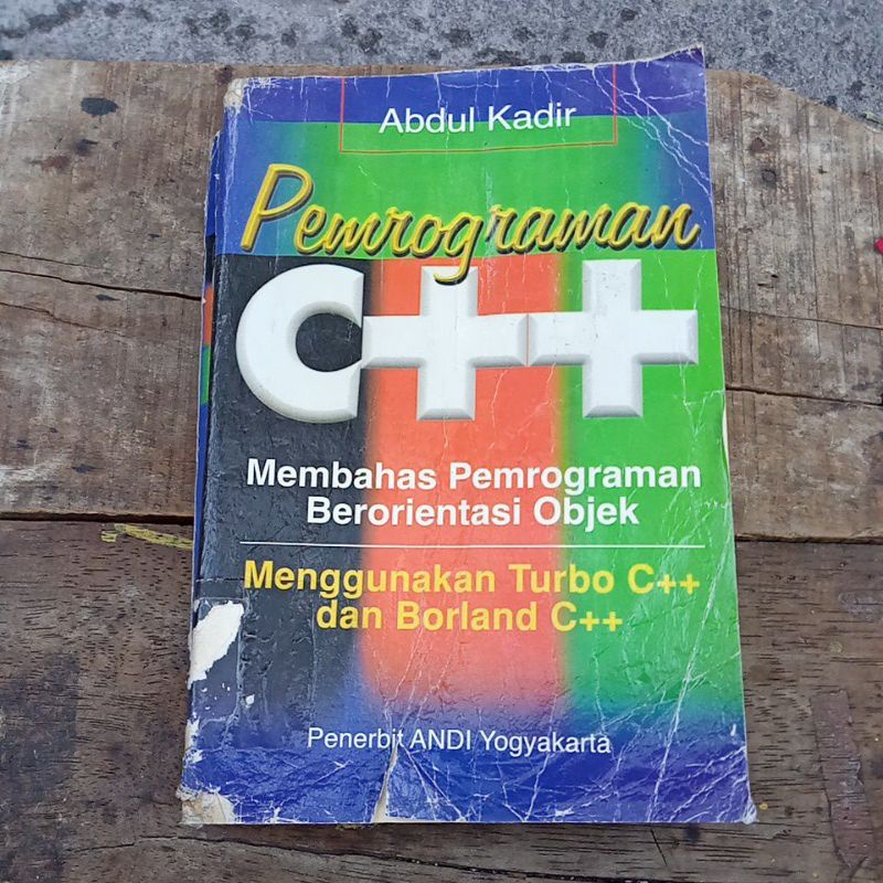 Jual buku pemograman c++ Abdul Kadir original | Shopee Indonesia