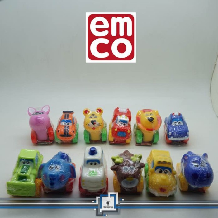 Jual Emco RACING BUDDIES Mainan mobil bayi binatang TAHAN BANTING ...
