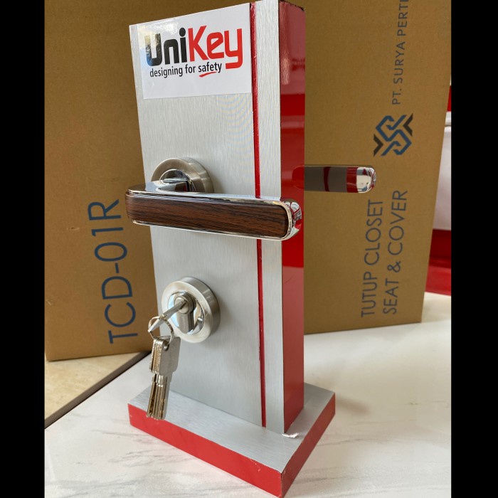 Jual Paket Handle Pintu Set Unikey Hre 259.17 Original, Gagang Handel ...