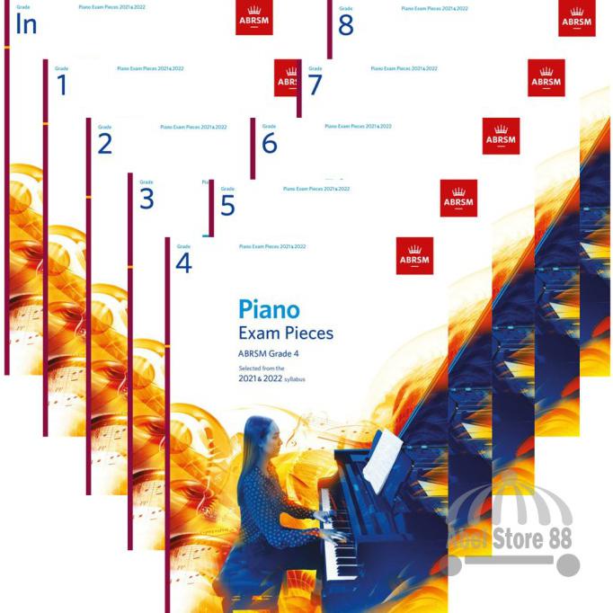 Jual Piano Exam Pieces 2021 2022 Buku Ujian Abrsm Grade In 1 2 3 4 5 6