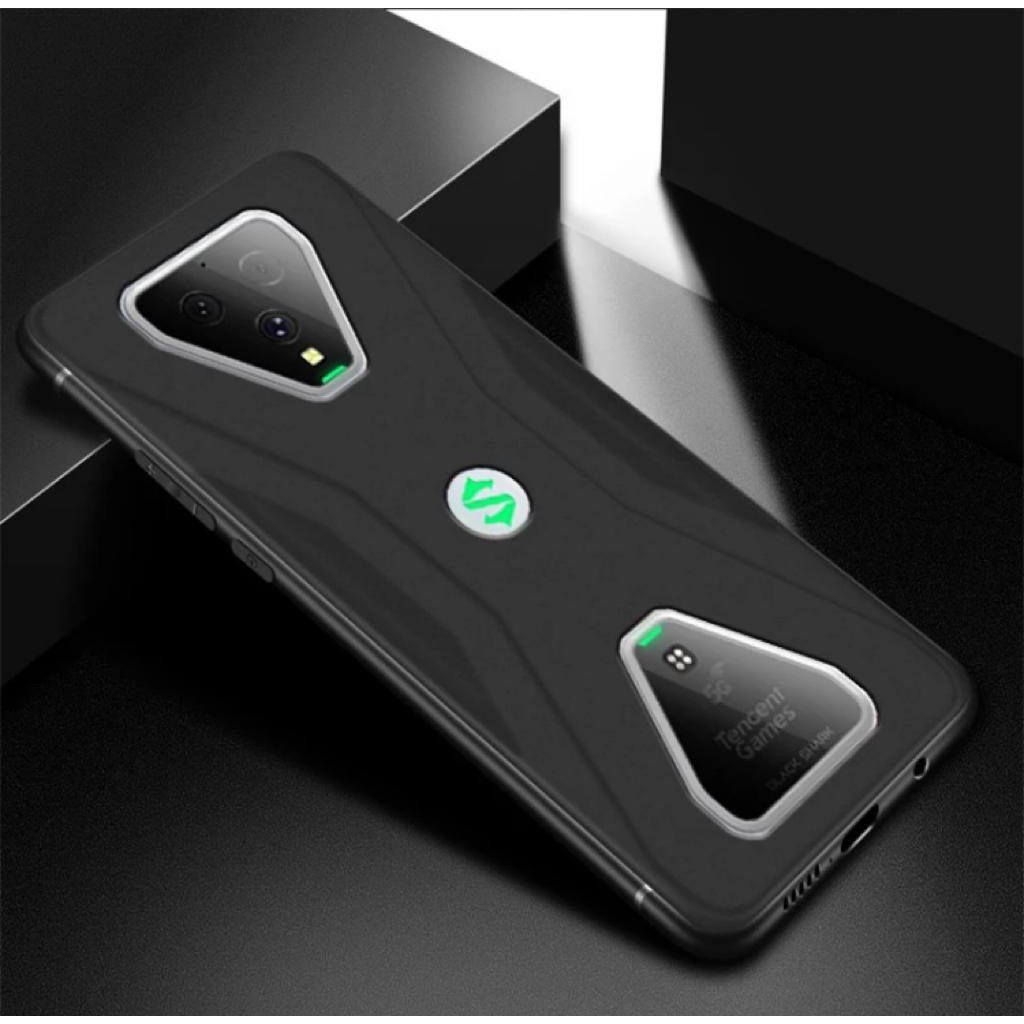 Gukas in Vera Pelle Stand Portafoglio Cover per Xiaomi Black Shark 3 6.67 Premium Caso Case Copertina Custodia Guscio TPU Silicone Protettiva Anti Urto e Graffi (Azzurro