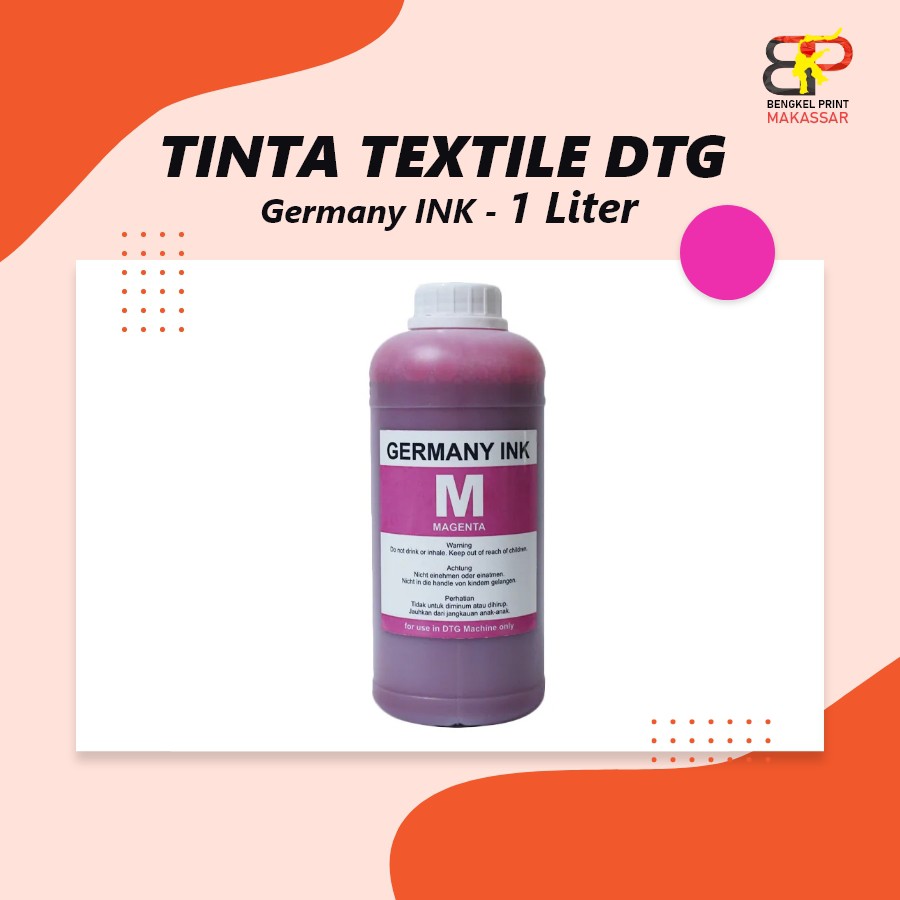 Jual Tinta Textile DTG Germany INK Warna - 1Liter | Shopee Indonesia