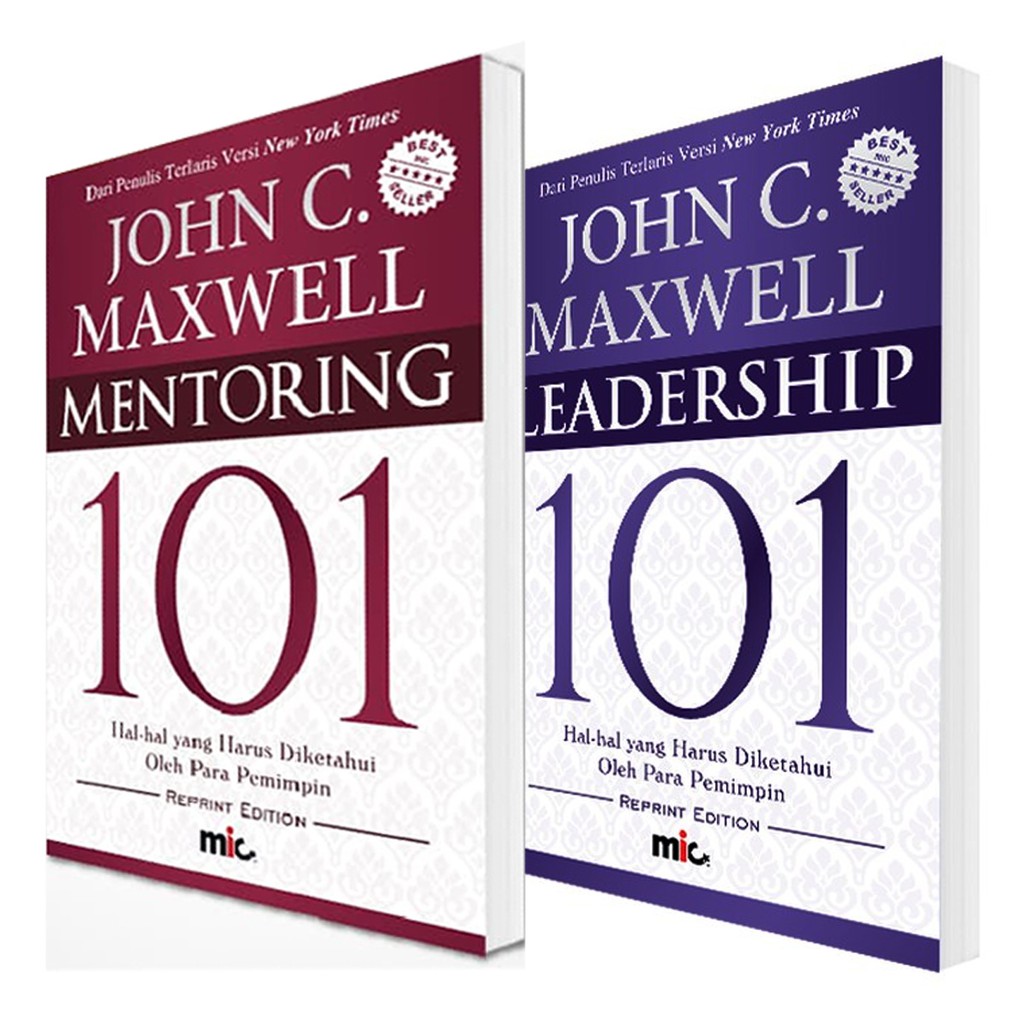 Jual Paket Buku 101 . Mentoring Dan Leadership . John C Maxwell ...