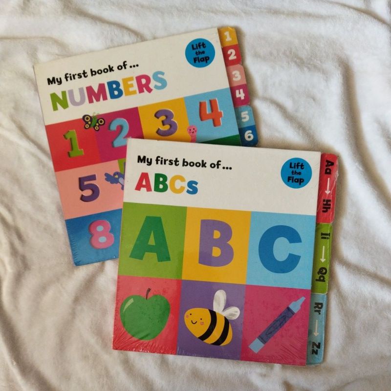 Jual My First Book of Numbers ABCs lift the flap bbw book | Shopee ...